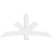 Ekena Millwork Davenport Architectural Grade PVC Gable Bracket, 72"W x 33"H x 2"D x 6"F, 11/12 Pitch GBP072X33X0206DAV00 - alternate 2